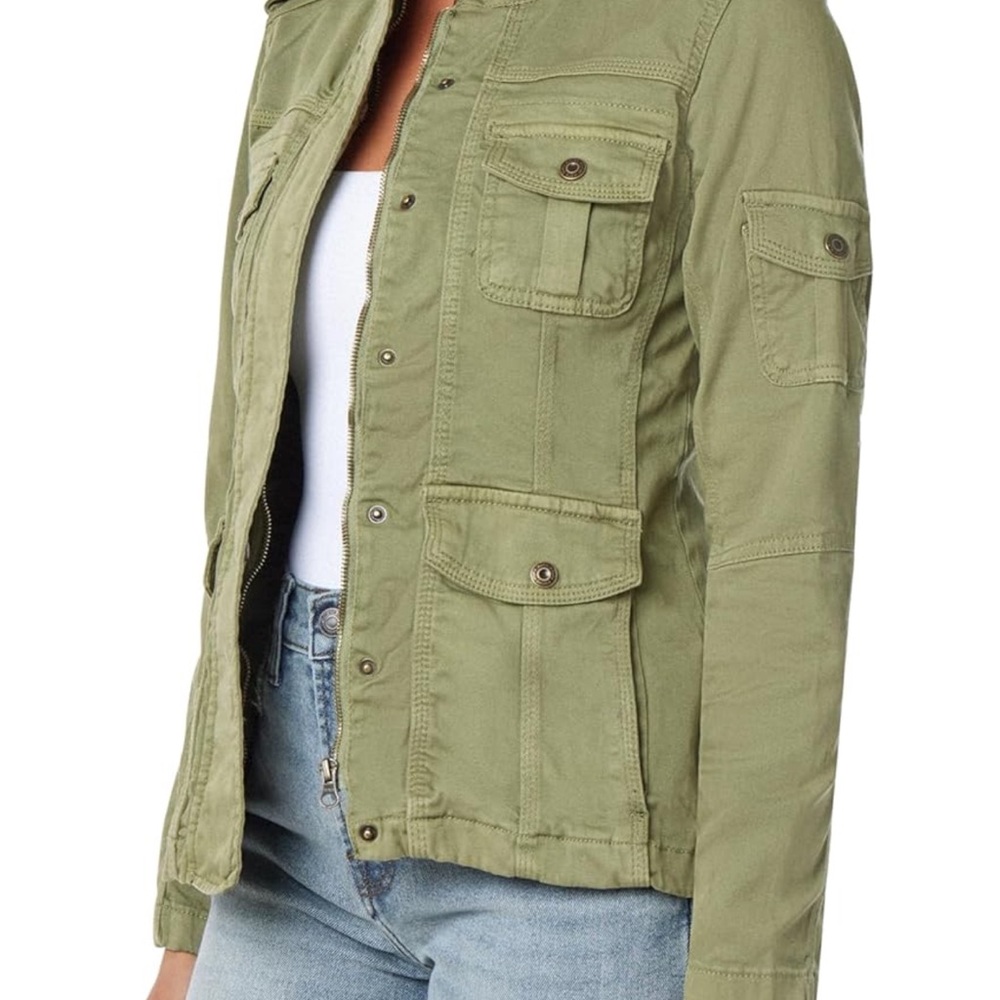 Olive Utility Jacket for Women